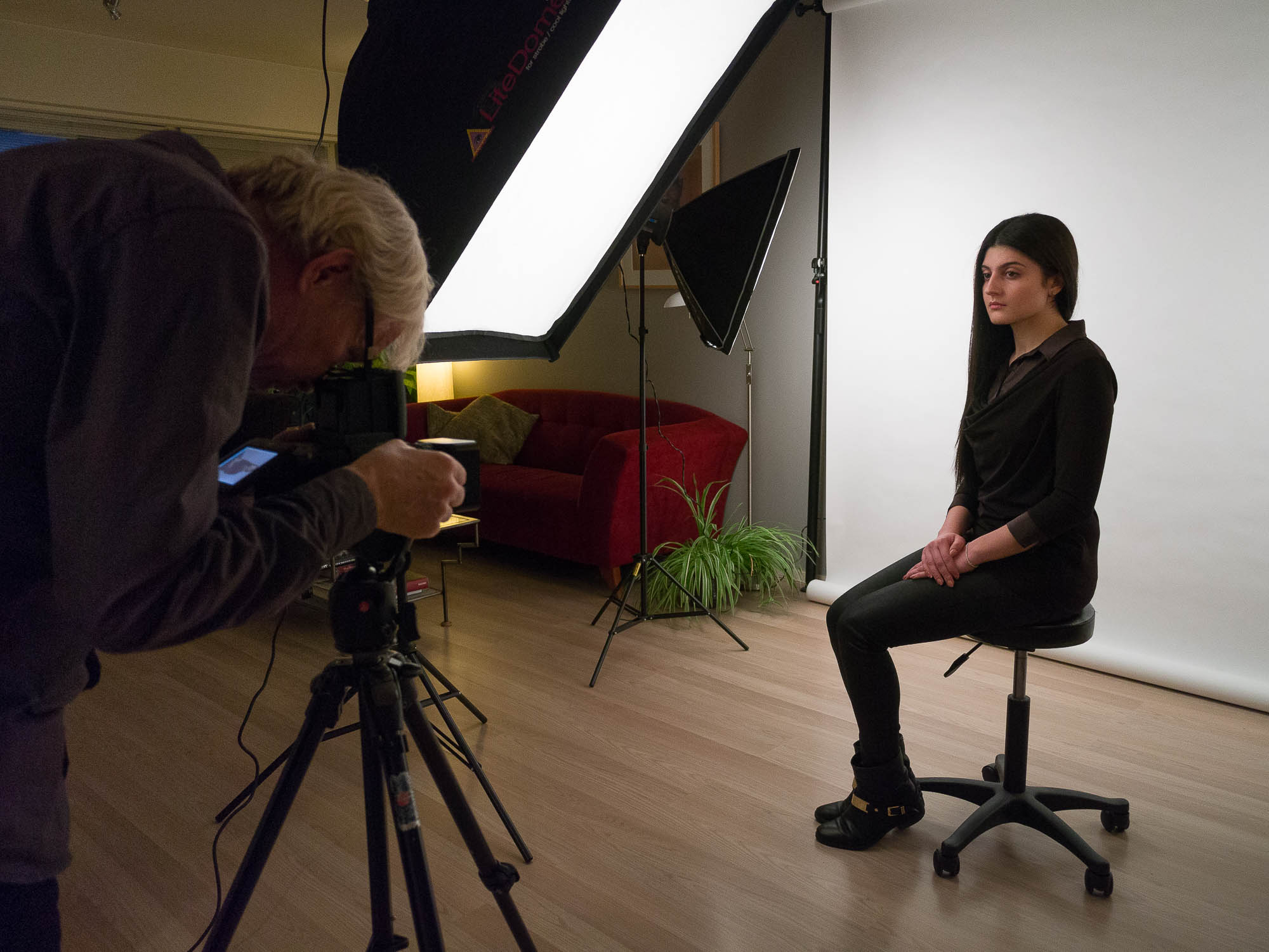 Shooting for Mona Lisa Olandese