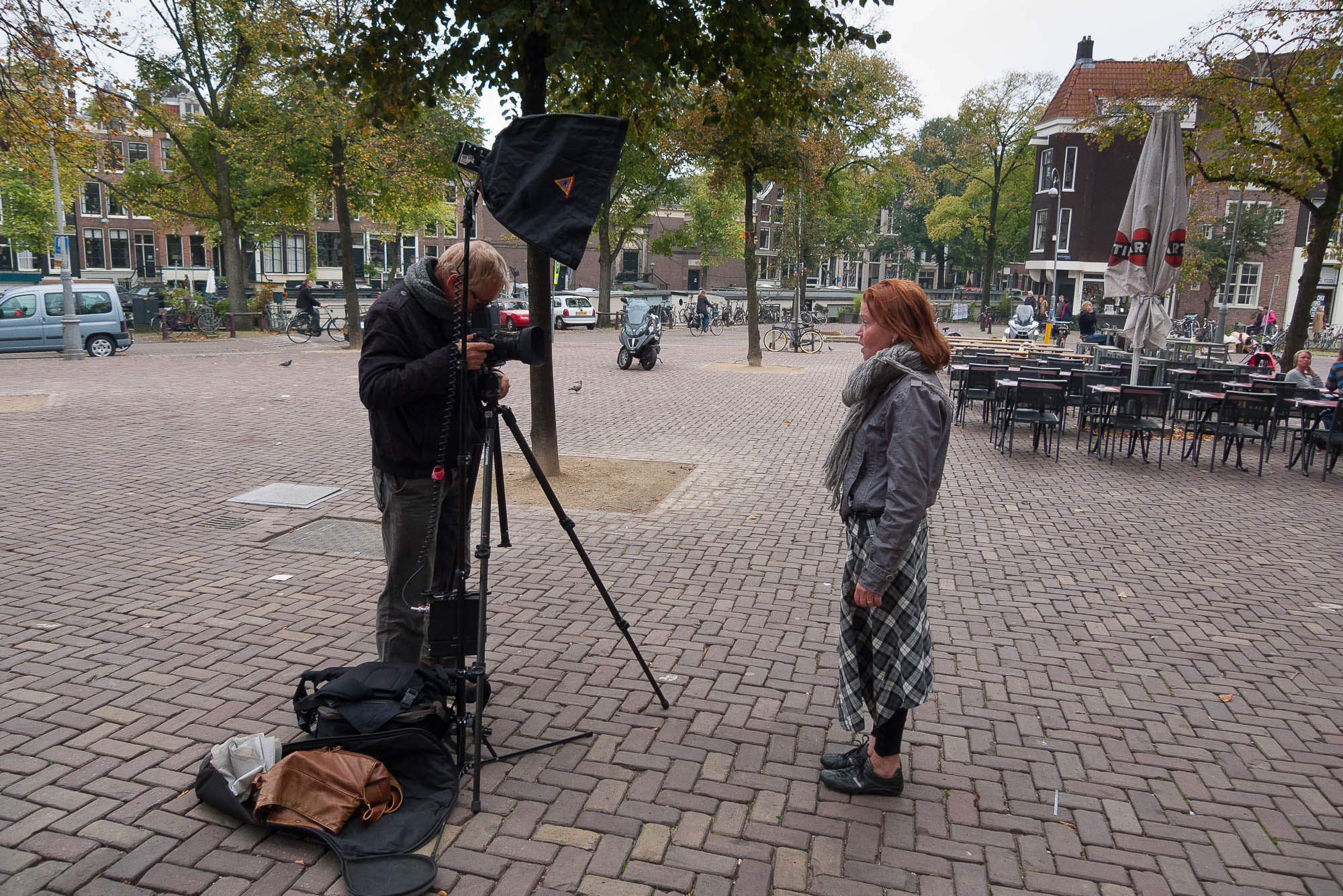 shooting faces of Amsterdam