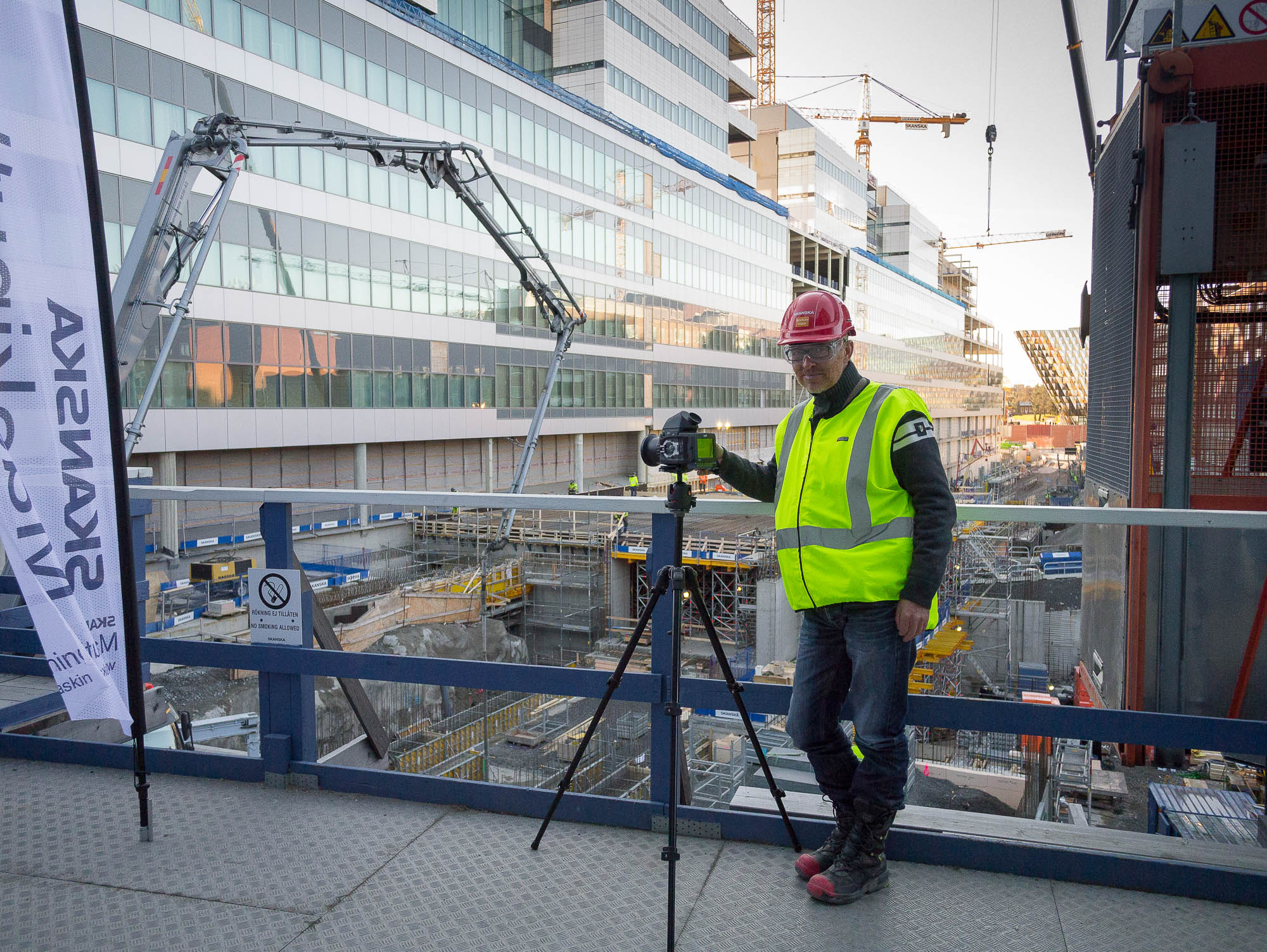 Shoot for Oracle in Stockholm