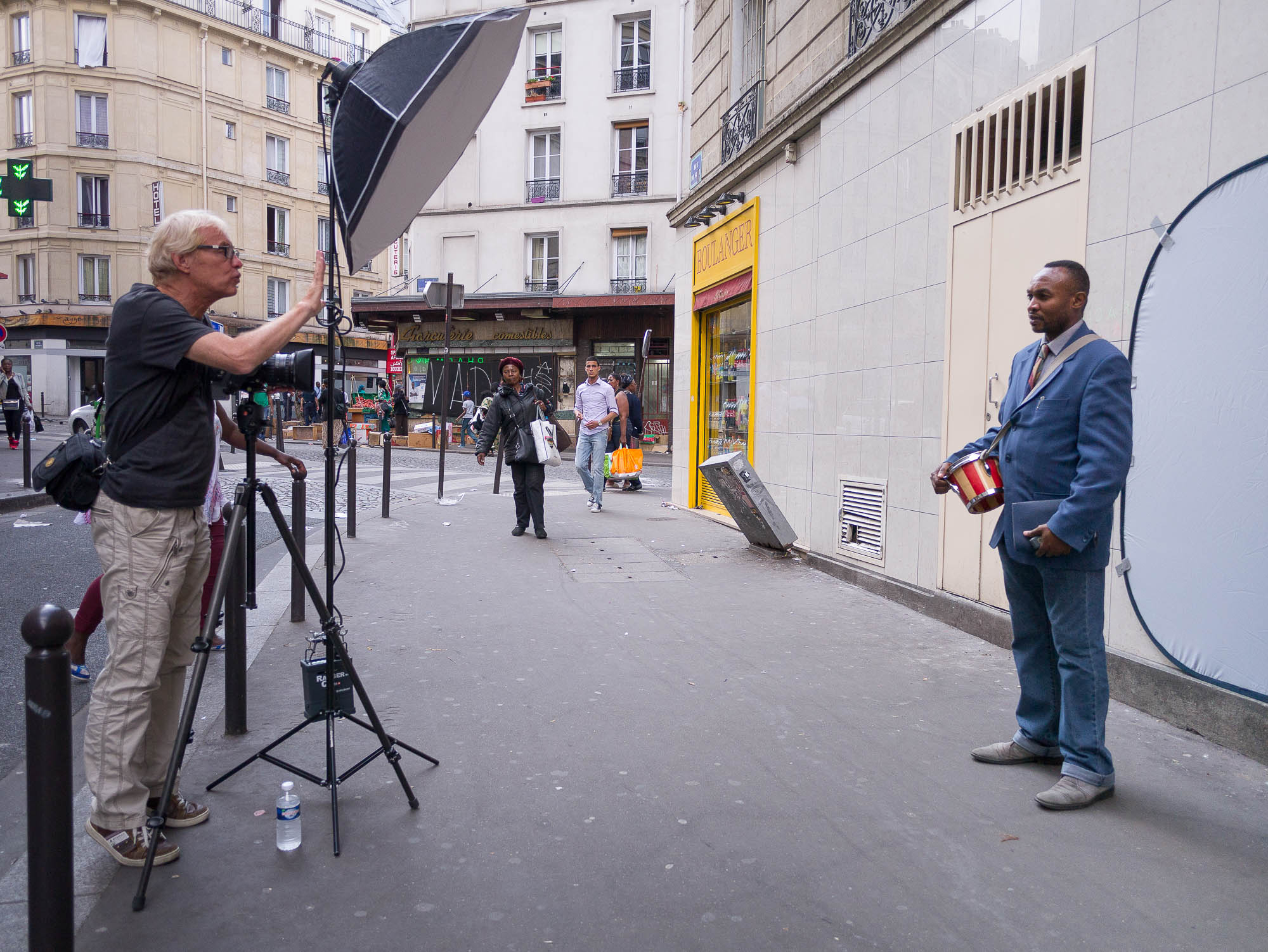 working on Living in Europe in Paris