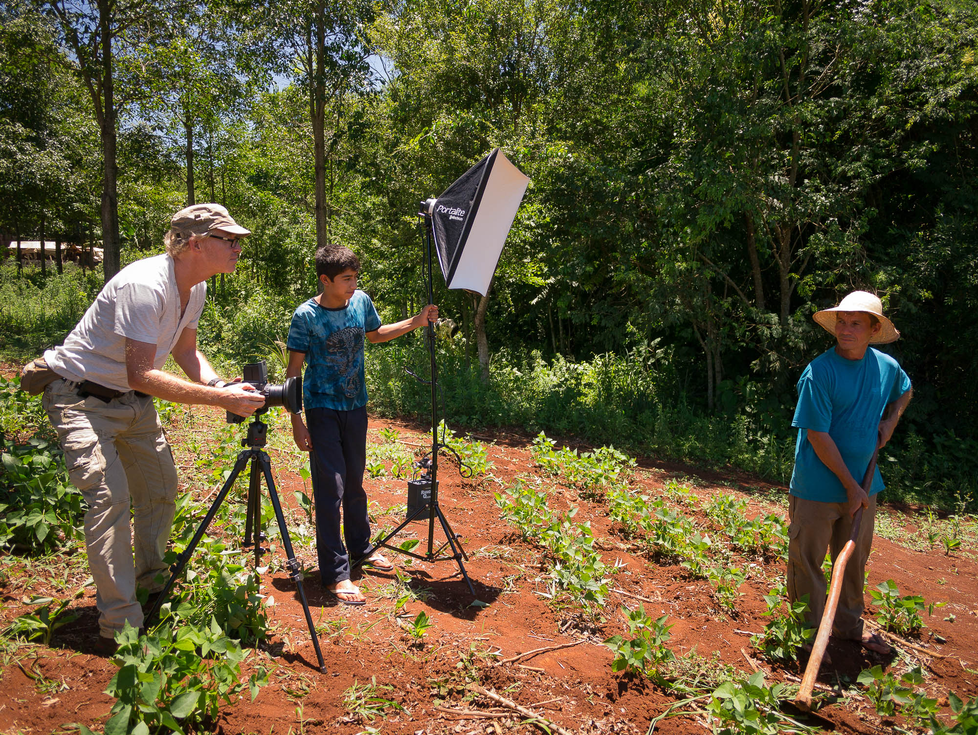 Shooting for Milieudefensie in Paraguay