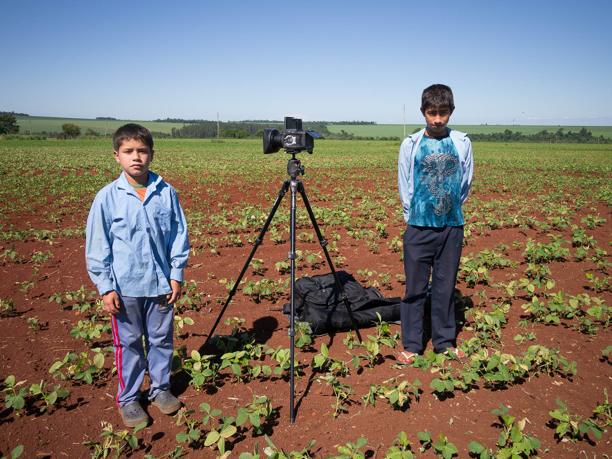 My helpers in Paraguay