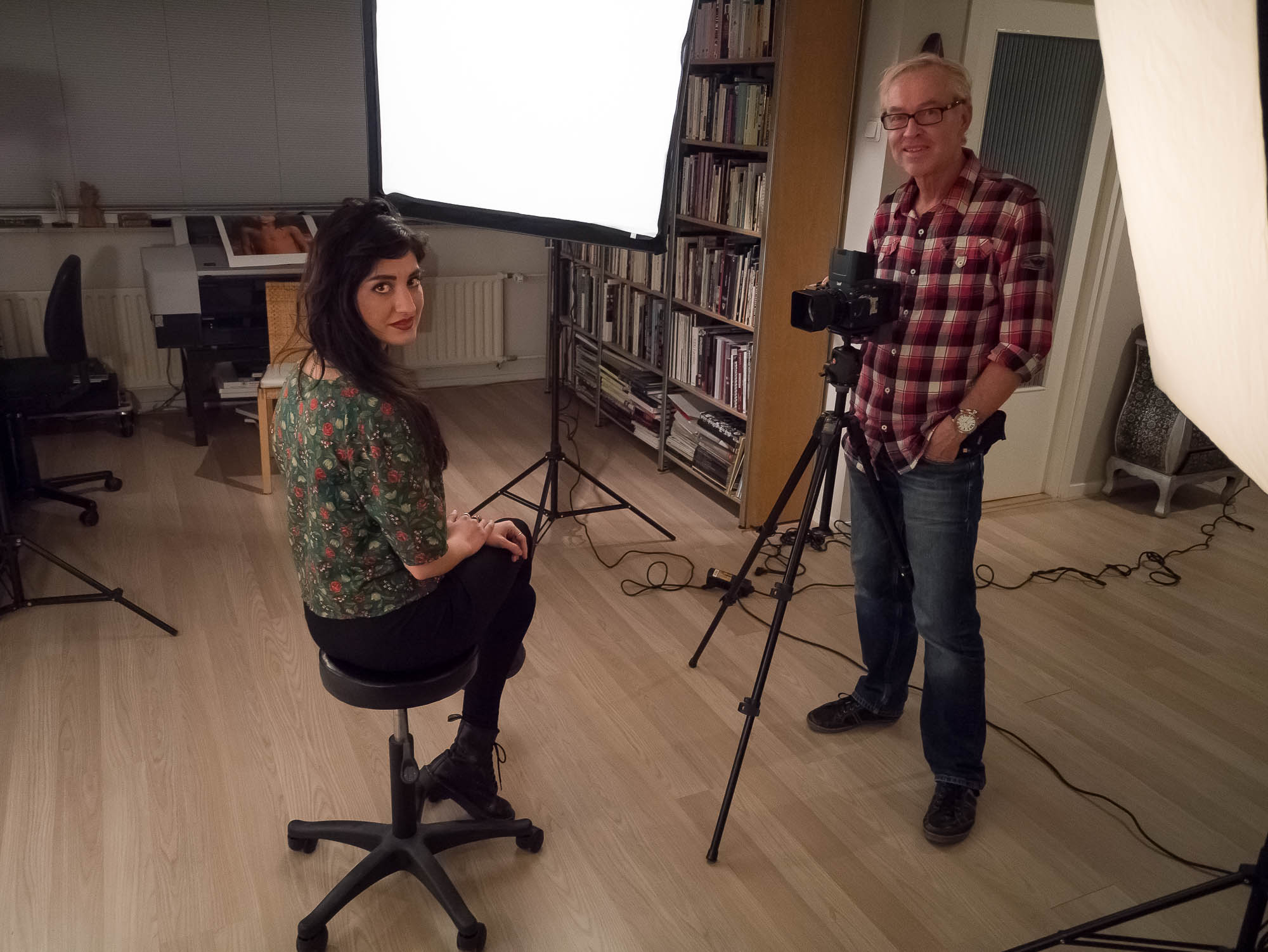 Shooting for Mona Lisa Olandese